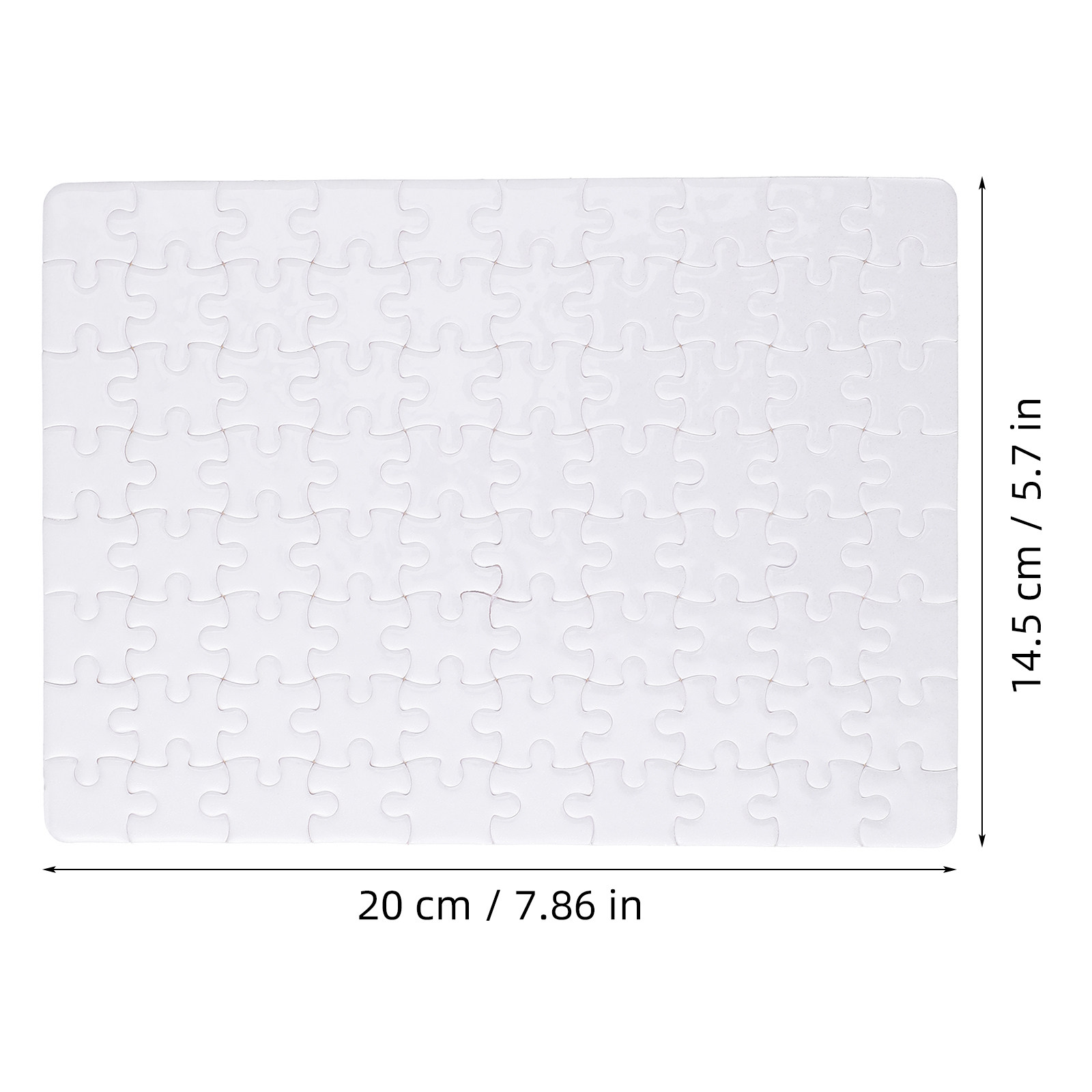 Lege puzzelbladen – 4 stuks wi - Puzzle Blank White recensie en prijs