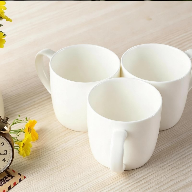 300 ML, 3 stks/partij, effen w - Sublimation Mug White recensie en prijs